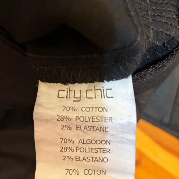 City Chic Black Pants - Picture 5 of 5